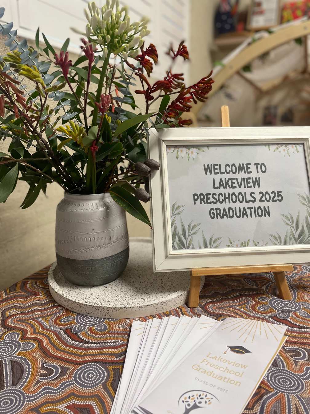 Lakeview Preschool graduation and transition to school